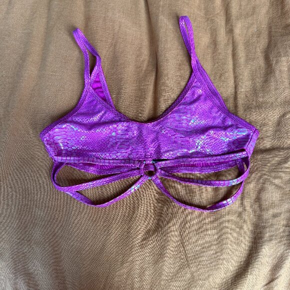 Holographic Rave Top size M/L - Picture 2 of 3